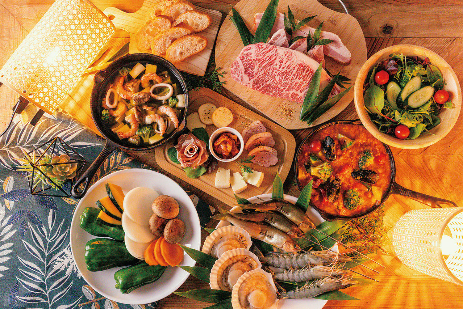 “美食x豪華露營”